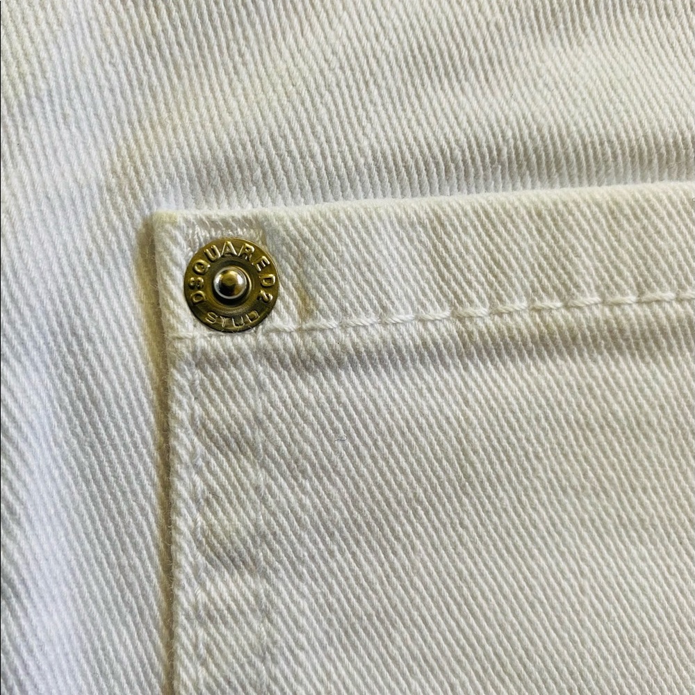 Dsquared2 Mens White Slim Jean - Picture 9 of 12